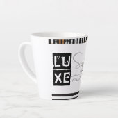 LUXE Sophisticated Soul カフェラテマグ (左アングル)