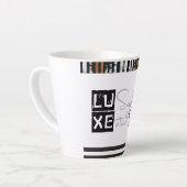 LUXE Sophisticated Soul カフェラテマグ (左アングル)