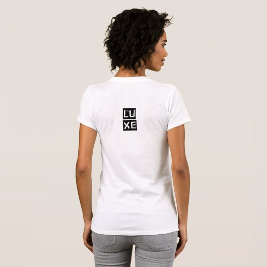 LUXE Sophisticated Soul Tシャツ (裏面フル)