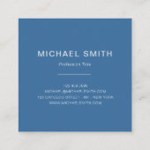 Luxe Square Business Card – Professional スクエア名刺 (裏面)