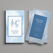 Luxe Square Business Card – Professional 名刺