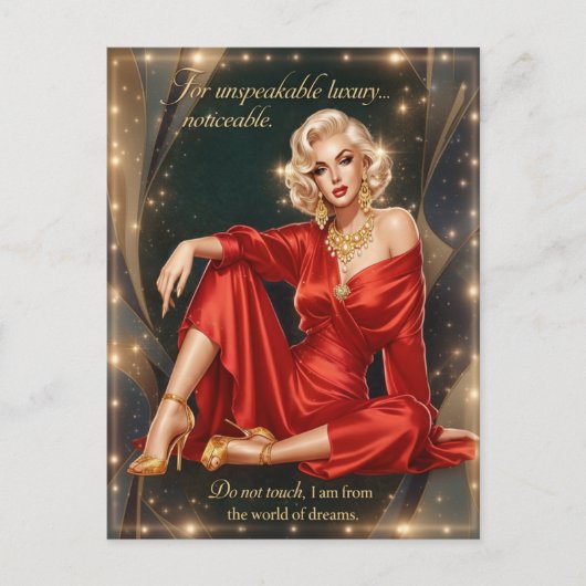 Luxe Vintage ポストカード (正面)