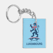 Luxembourg Europe キーホルダー (正面左)