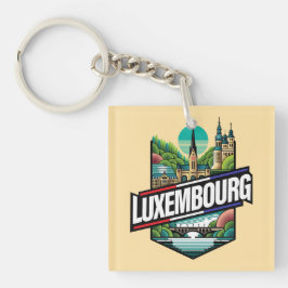 Luxembourg Europe キーホルダー