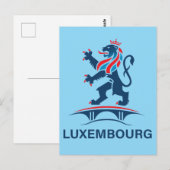 Luxembourg Europe ポストカード (正面/裏面)