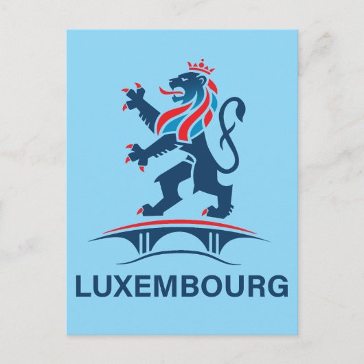 Luxembourg Europe ポストカード (正面)