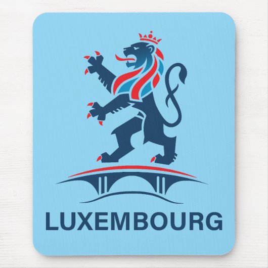 Luxembourg Europe マウスパッド (正面)