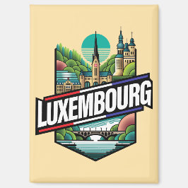 Luxembourg Europe マグネット