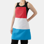 Luxembourg Flag エプロン (インサイチュ)