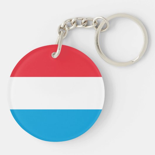 Luxembourg Flag キーホルダー (裏面)