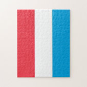 Luxembourg - flag - ジグソーパズル (縦)