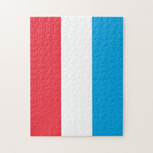 Luxembourg - flag - ジグソーパズル (縦)