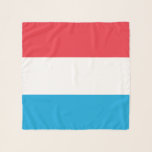 Luxembourg Flag スカーフ<br><div class="desc">Patriotic flag of Luxembourg.</div>