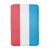 Luxembourg Flag バスマット (正面縦)