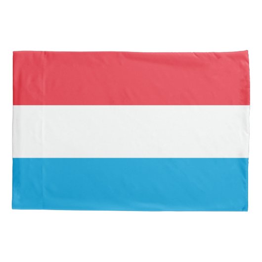 Luxembourg Flag 枕カバー (裏面)