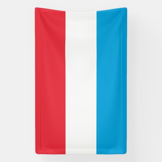 Luxembourg Flag 横断幕 (縦)