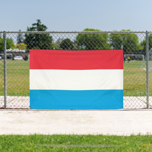 Luxembourg Flag 横断幕 (インサイチュ)