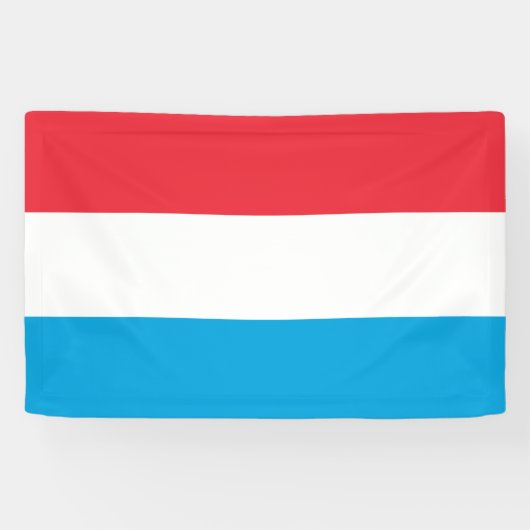 Luxembourg Flag 横断幕 (横)