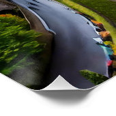 Luxembourg, joyau niché entre vallées et collines ポスター (コーナー)