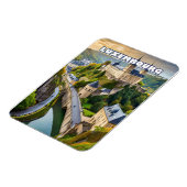 Luxembourg, joyau niché entre vallées et collines マグネット (左側)