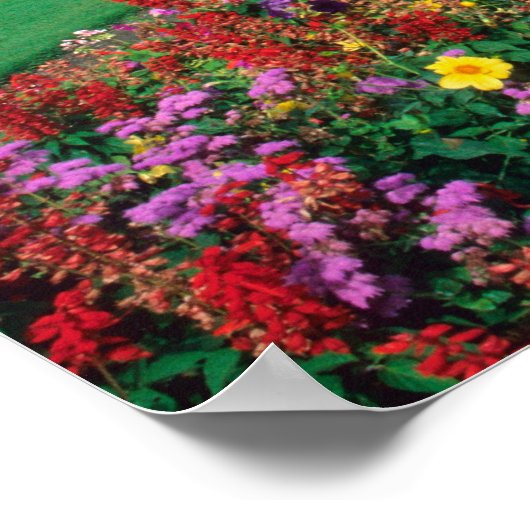 Luxembourg Palace in Paris, France. ポスター (角)