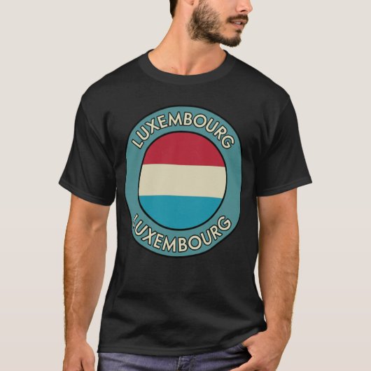 Luxembourg Tシャツ (正面)