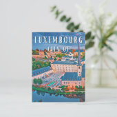 Luxembourg, ville cosmopolite et multilingue ポストカード (スタンド正面)