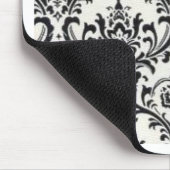 LUXERY白黒2 マウスパッド (コーナー)