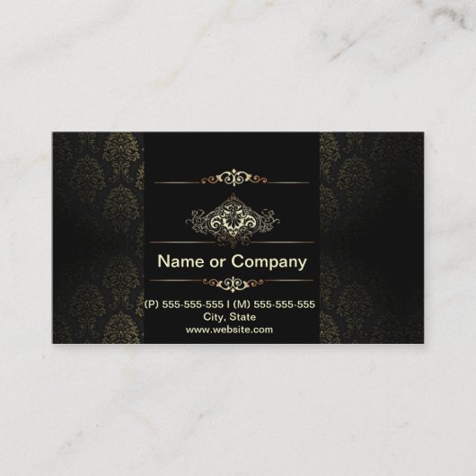 LUXO PRETO 名刺 (正面)