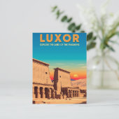 Luxor Egypt Travel ポストカード (スタンド正面)