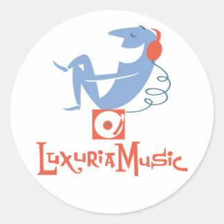 LuxuriaMusicのシール ラウンドシール