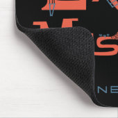 LuxuriaMusicのマウスパッド-黒 マウスパッド (コーナー)