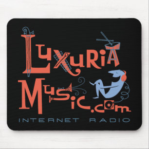 LuxuriaMusicのマウスパッド-黒 マウスパッド