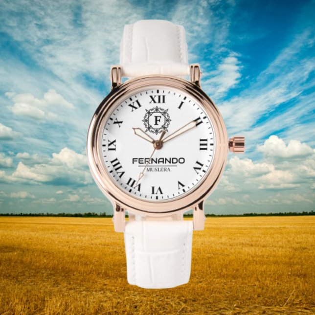 Luxurious and distinguished Custom Monogrammed 腕時計 (クリエイターアップロード済み)