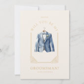 Luxurious Blue Suit Ornamental Dome Arch Effect (正面)