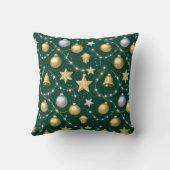 Luxurious Christmas Ornaments クッション (裏面)
