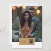 Luxurious Colorful Christmas Botanical & Floral 招待状 (裏面)