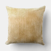 Luxurious Gold Stripes, Modern, Elegant クッション (正面)