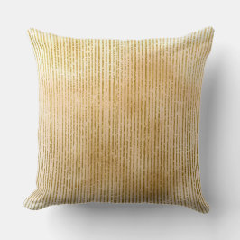 Luxurious Gold Stripes, Modern, Elegant クッション