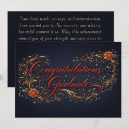Luxurious Graduation Card  シーズンカード