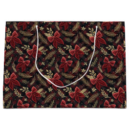 Luxurious Holiday Gift Bag ラージペーパーバッグ