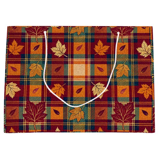 Luxurious Holiday Gift Bag ラージペーパーバッグ (正面)