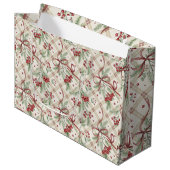 Luxurious Holiday Gift Bag ラージペーパーバッグ (正面アングル)