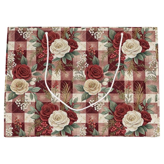 Luxurious Holiday Gift Bag ラージペーパーバッグ (正面)