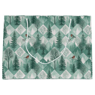 Luxurious Holiday Gift Bag ラージペーパーバッグ