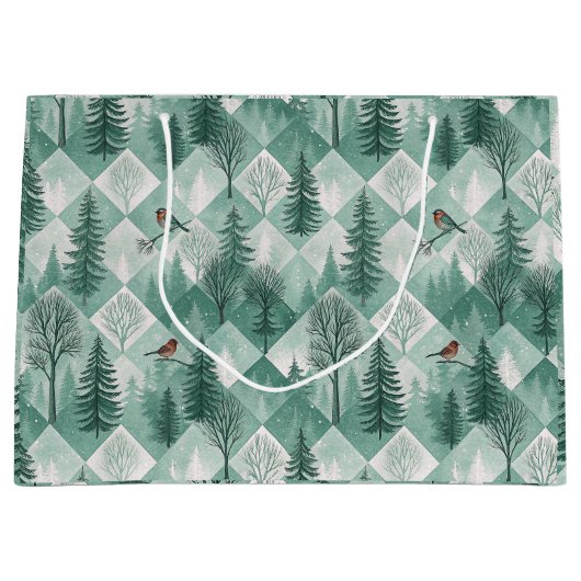 Luxurious Holiday Gift Bag ラージペーパーバッグ (正面)