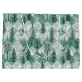 Luxurious Holiday Gift Bag ラージペーパーバッグ (裏面)