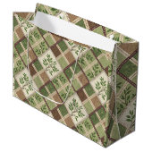 Luxurious Holiday Gift Bag ラージペーパーバッグ (正面アングル)