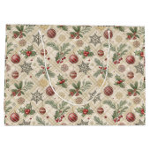 Luxurious Holiday Gift Bag ラージペーパーバッグ (裏面)