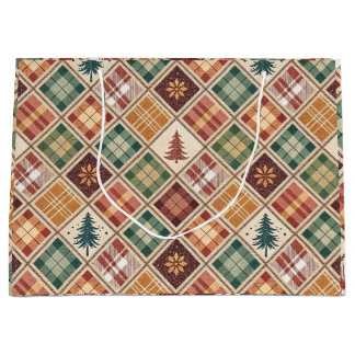 Luxurious Holiday Gift Bag ラージペーパーバッグ